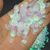 Piel de Cordero de 11 mm Lentejuelas Relleno de Bola Hecho a Mano Slime Barro de Cristal Relleno Juguete para Apretar Accesorios de Resina Epoxi Cuentas de PVC