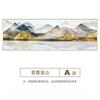 De volta com suporte pintura decorativa para sala de estar atmosfera Jinshan pintura para pendurar no escritório mural para parede de fundo de sofá pintura em porcelana de cristal geração cabelo