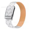 Pulseira WHOOP de couro integrada adequada para pulseira 5.0 MG, modelo esportivo padrão, pulseira acessório com moldura de metal, transfronteiriço