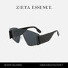 Gafas de Sol Punk Irregulares de una Sola Pieza, Protección UV, Estilo Callejero, Gafas de Sol Futuristas, Gafas Estilo Ins, Tendencia Ins Transfronteriza