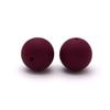 Cuentas Redondas de Silicona Transfronterizas 15 mm Redondas Grado Alimenticio Cuentas de Silicona para Bebé Accesorios para Cadena de Chupete Infantil Ahora