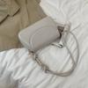 Bolso de mano con textura de nicho para mujer, nuevo bolso cuadrado pequeño retro de moda 2022, bolso bandolera de hombro a juego.