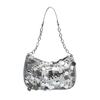 Bolso de Hombro con Lentejuelas para Mujer Nuevo Diseño de Nicho Primavera y Verano 2024 Bolso de Banquete Sentido de Alta Gama Moda Bolso Elegante para Mujer