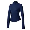 Transfronteiriça Nova Outono 2025 Jaqueta Curta de Yoga Feminina Esportiva Casual Proteção Solar Top Jaqueta Justa Roupa Fitness