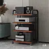Rack Amplificador Estilo Guarda-corpo Suporte para Amplificador Válvulado Suporte Lateral para Caixa de Som na Sala de Estar Gabinete para CD Player Vinil Rack de Armazenamento