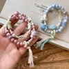 Arcoíris de Verano ~ Color Fresco Pequeño Dopamina Diseño de Nicho Dulce Arcoíris Estrella Cuerda para Saltar Pulsera Pulsera