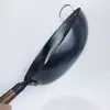 Wok, Frigideira de Ferro, Frigideira, Wok Doméstico, Salteado, Ferro Forjado Antigo, Espessado, Sem Revestimento, Fogão de Indução, Fogão a Gás