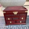 Lao Da Hong Sour Bough Cake Jewelry Box Redwood Caixa de armazenamento de joias para meninas Flor rica presente de aniversário