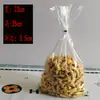 Bolsas de Embalaje Ziplock para Snacks de Horneado, Bolsas de Pastelería con Cierre Retorcido para Alimentos, Bolsas Desechables para Pan Tostado, Bolsas Transparentes para Galletas