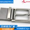 Hebilla de cinturón de metal de alta calidad al por mayor hebilla de pasador aleación de metal hebilla de cinturón de 3.8 cm de ancho estilo logo soporte de pedido