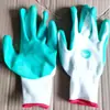 Luvas de Proteção para Trabalho em Nylon e Nitrila, Resistentes ao Desgaste, Antiderrapantes, Luvas de Nitrila Respiráveis, Luvas Resistentes ao Desgaste para Trabalho em Canteiro de Obras