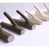 Gancho Creativo de Rama de Árbol Vintage Estilo Nórdico, Gancho Adhesivo de Madera Maciza sin Taladro, Gancho Decorativo de Rama para Pared Estilo Pastoral