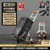 Carrito de compras mejorado con absorción de impactos, Carrito de transporte plegable telescópico, Carrito con ruedas ligero para el hogar y exteriores, Conveniente para subir escaleras