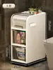 Estante de Almacenamiento para Baño Gabinete Sandwich para Baño Cajón de Almacenamiento Lateral para Inodoro Gabinete de Almacenamiento para Espacios Estrechos del Inodoro