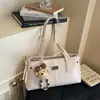Bolso Retro Simple para el Brazo para Mujer 2026 Primavera Nuevo Bolso de Mano Bolso de Hombro Gran Capacidad Bolso para el Brazo de Viajero