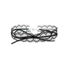 Collar de Mujer Lazo 2024 Nuevo Collar Hada Blanco y Negro Encaje Correa de Cuello de Encaje Gargantilla Cadena Corta para Clavícula