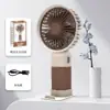 Ventilador de Mano Carga USB Mini Ventilador de Escritorio para Niños Estudiante Dormitorio Lindo Portátil Regalo Multifunción