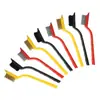 Cepillo para Estufa, Cepillo Limpiador de Campana Extractora, Cepillo Limpiador de Estufa de Gas, Cepillo de Alambre de Cobre Nylon Alambre de Acero, Cepillo Limpiador de Ranuras, Set Personalizado Transfronterizo