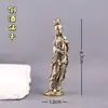 Adornos Decorativos de Latón Estilo Antiguo de Cuatro Hadas, Mascotas de Té para Mesa de Té de Hadas, Estatuillas de Bronce, Manualidades para Escritorio, Sala de Estar, Oficina
