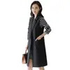 Jaqueta Colete Feminina Outono 2026, Peça de Roupa Externa Mid-Length Sem Mangas, Estilo Coreano, Tamanho Grande, Colete de Terno Fashion