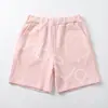 Comercio Exterior Transfronterizo Pantalones Casuales de Color Sólido para Bebé Unisex con Bolsillos Pantalones Cortos de Algodón Leggings Pantalones para Bebé al por Mayor