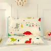 Fronha infantil de algodão acetinado Classe A 60 fios, látex 30*50, fronha de algodão puro com desenho 35*55, travesseiro de bebê