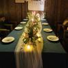 Arco de boda de gasa blanca arco de propuesta de matrimonio fondo estilo nacional techo chino cortina de gasa blanca foto decoración exterior