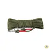 Tendedero de alambre de acero de alta resistencia para uso en exteriores, adecuado para secar mantas, viajes, azoteas y balcones; diseño antideslizante para colgar y secar la ropa
