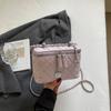 Bolso de Diseño de Nicho para Mujer Nueva Moda Bolso Cruzado con Cadena Bolsa para Cambios y Teléfono Móvil para Viajes