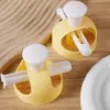 Herramientas para hornear Molde para donas grandes estilo americano con pinzas para inmersión Molde para galletas de impresión Molde de pan hueco de plástico al por mayor
