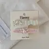 Lindo Dibujo Animado Floral Pinza de Pato Rosa Pasador Dulce Pinza para Flequillo Adorno para la Cabeza de Niña Estilo Nuevo de Alta Gama