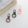 Libro de colores anillo de aleación mascota hebilla de langosta más anillo de tarjeta llavero llavero hebilla de perro hebilla de gancho caja de hardware hebilla de bolsa