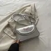 Tendencia de Primavera 2026 Estilo Coreano Simple de Nicho Bolso para Debajo del Brazo para Mujer de Moda Pequeño Cuadrado de Alto Valor Bolso de Hombro