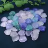 Ornamentos de Olho de Gato Amorosos Mais Vendidos Transfronteiriços, Ornamentos Coloridos de Pedra Bruta de Olho de Gato Coração de Pêssego, Pedras para Aquário de Mineração, Presentes para Crianças