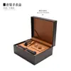 Caja de Relojes de PU de Fábrica Original Caja de Embalaje para Relojes Caja para Juego de Relojes de Joyería Tapa abatible Caja de Regalo para Relojes de Pareja Venta al por Mayor