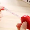 Cinta métrica mini de plástico linda de fábrica, retráctil automática, pequeña, suave, regla para medir ropa, cinta métrica de 1.5 metros, venta al por mayor