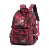 Mochila Estilo Retro Americano con Estampado de Camuflaje, Alta Calidad y Elegante, Adecuada para Estudiantes Deportistas de Secundaria y Preparatoria, con Diseño de Amortiguación de Aire