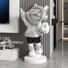 Proyector astronauta astronauta original decoración de piso mueble de TV lado sofá decoración de dormitorio regalo de inauguración de la casa