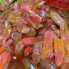 Tira de cristal natural galvanizado Pilar pequeño de cristal galvanizado Tira pequeña varios colores disponibles