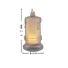 Nuevas lágrimas transparentes personalizadas con base, vela electrónica LED de simulación estilo Ins, decoración creativa para cumpleaños, luz nocturna