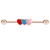 AliExpress comércio exterior de aço inoxidável industrial unha da orelha punção ornamentos uma variedade de orelha longa osso da unha da ponte da orelha prego em estoque