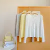 Cárdigan casual de estilo coreano de Lyocell, nueva prenda exterior corta versátil y elegante de otoño, top adelgazante, camisa de moda