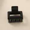 Clip de pinza de agarre cuadrado mate de material PS Guanyang pinza de pelo explosiva de Amazon transfronteriza con juego combinado