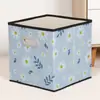 Caja de Almacenamiento sin Tapa Amazon Contenedor de Juguetes Cesta Caja de Almacenamiento Plegable Tipo Cajón Caja Organizadora de Armario Venta al por Mayor