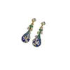 Pendientes de Cristal Zircón Perla Aguja de Plata Medio Mariposa Lujo Ligero Gama Alta de Tachuela Pendientes Exquisitos con Sentido de Diseño Nicho
