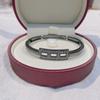 Pulsera de Diamante al por Mayor para Mujer Diseño Abierto Fino Personalizada de Alto Grado Chapada en Oro Transfronteriza Europea, Americana y Coreana