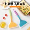 Pala de silicona para panqueques de grado alimenticio, resistente a altas temperaturas, antiadherente, para panqueques, jade saki, especial para cocinar en el hogar.