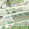 Estojo de Lápis Guofeng Grande Capacidade Resistente à Sujeira para Meninas Alunos do Ensino Fundamental Recompensa Traje de Papelaria Antiga Guofeng Pequeno Presente