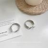Aretes Metálicos en Forma de C Sin Perforaciones, Aretes Redondos Geométricos Simples, Aretes Personalizados de Disco Espiral para Mosquitos Estilo Cool