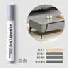 Bolígrafo de Reparación de Color para Muebles, Bolígrafo de Retoque de Veta de Madera, Reparación de Rayones y Manchas Blancas, Sellado de Bordes, Reparación de Madera, Retoque de Pintura de Mesa de Centro, Reparación de Pintura de Sofá